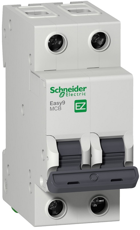 Выключатель автоматический Schneider Electric Easy9 2п 25А C 4.5кА 